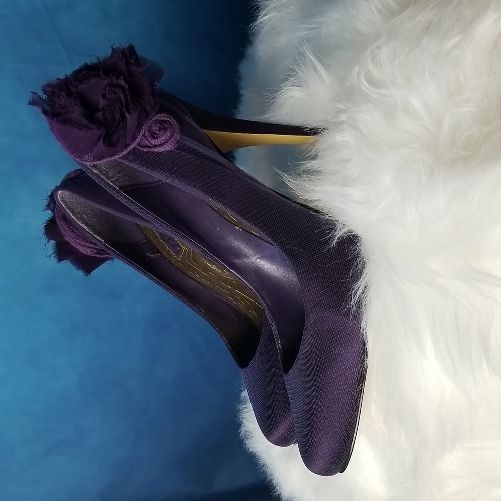 RSVP purple pumps, size 8.5
